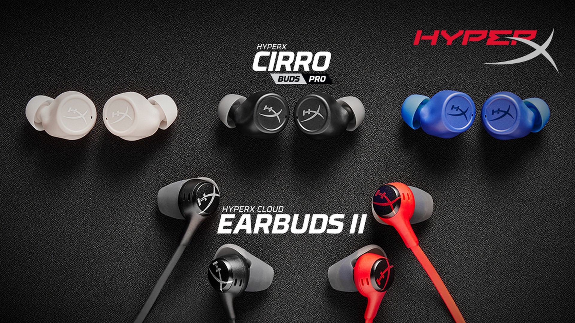 HyperX Launches Earbuds 2 and 2 and Stinger PlayStation | Gaming for Cloud MKAU Xbox