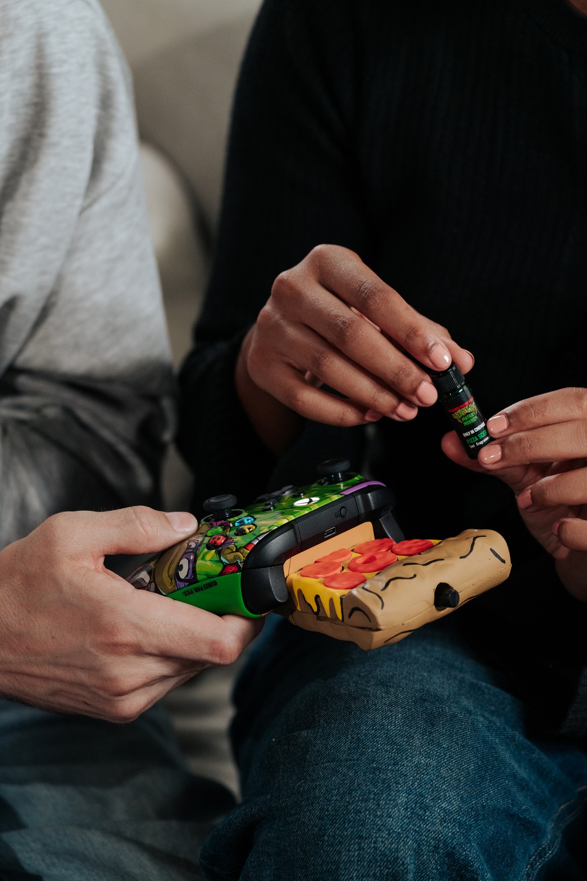 First Ever Pizza-Scented Xbox and TMNT: Mutant Mayhem Controller