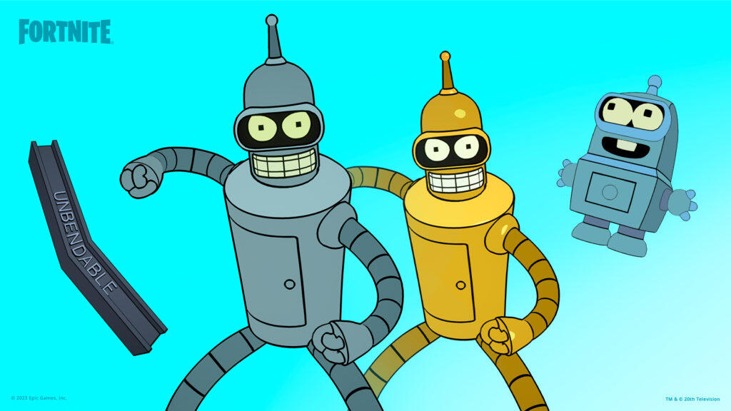 Futurama’s Bender, Fry, & Leela Outfits Arrive On The Fortnite Battle Royale Island 3 Bender Bending Rodriguez Outfit and Accessories https://www.mkaugaming.com/futuramas-bender-fry-leela-outfits-arrive-on-the-fortnite-battle-royale-island/
