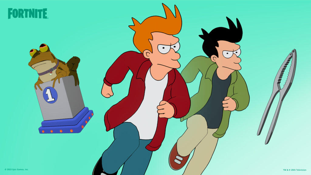 Futurama’s Bender, Fry, & Leela Outfits Arrive On The Fortnite Battle Royale Island 2 Philip J. Fry Outfit and Accessories https://www.mkaugaming.com/futuramas-bender-fry-leela-outfits-arrive-on-the-fortnite-battle-royale-island/