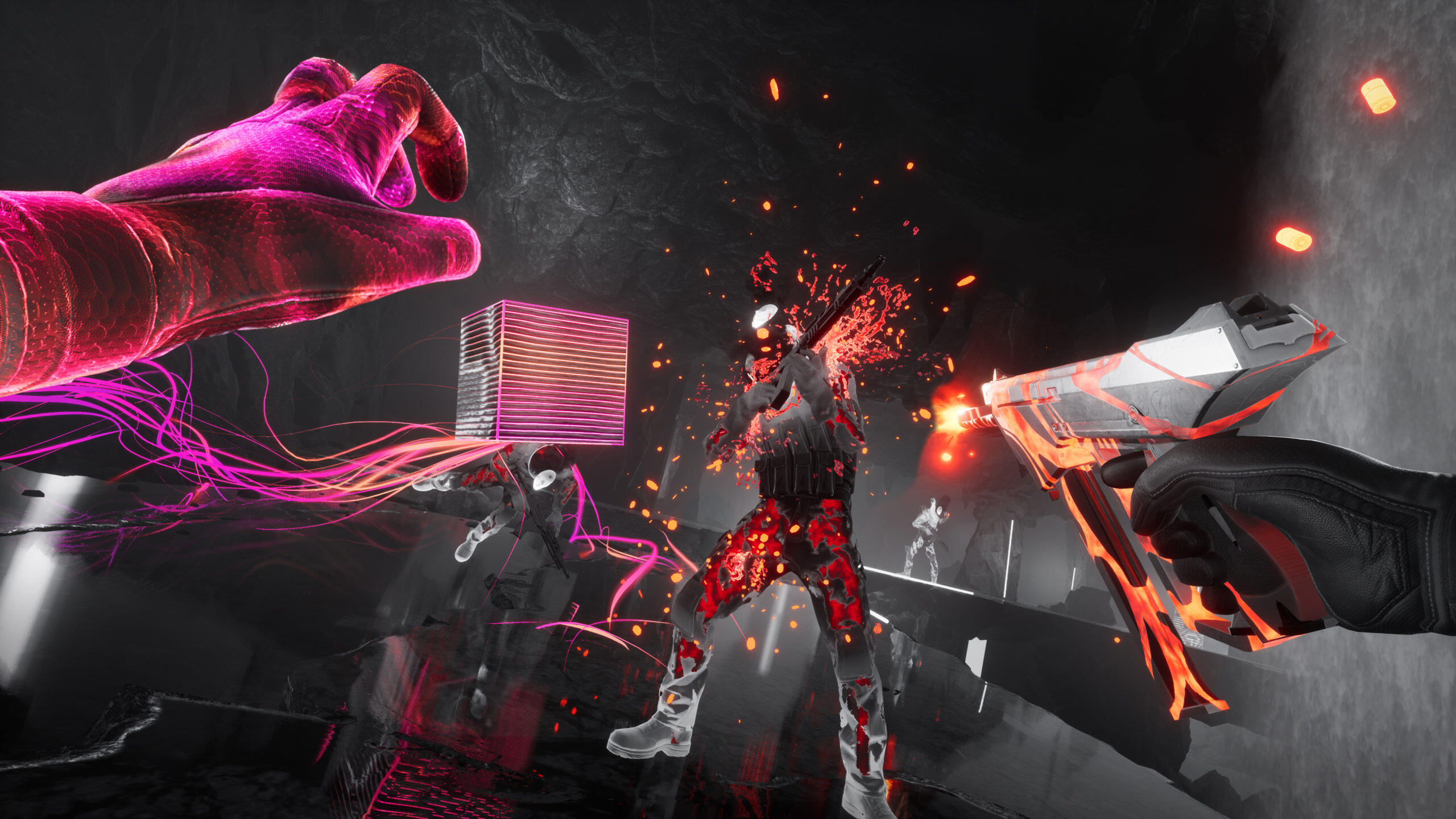 Synapse (PS VR2) - Review 3 Synapse Announcement Screenshot Combat with Telekinesis 1 scaled https://www.mkaugaming.com/all-review-list/synapse-ps-vr2-review/