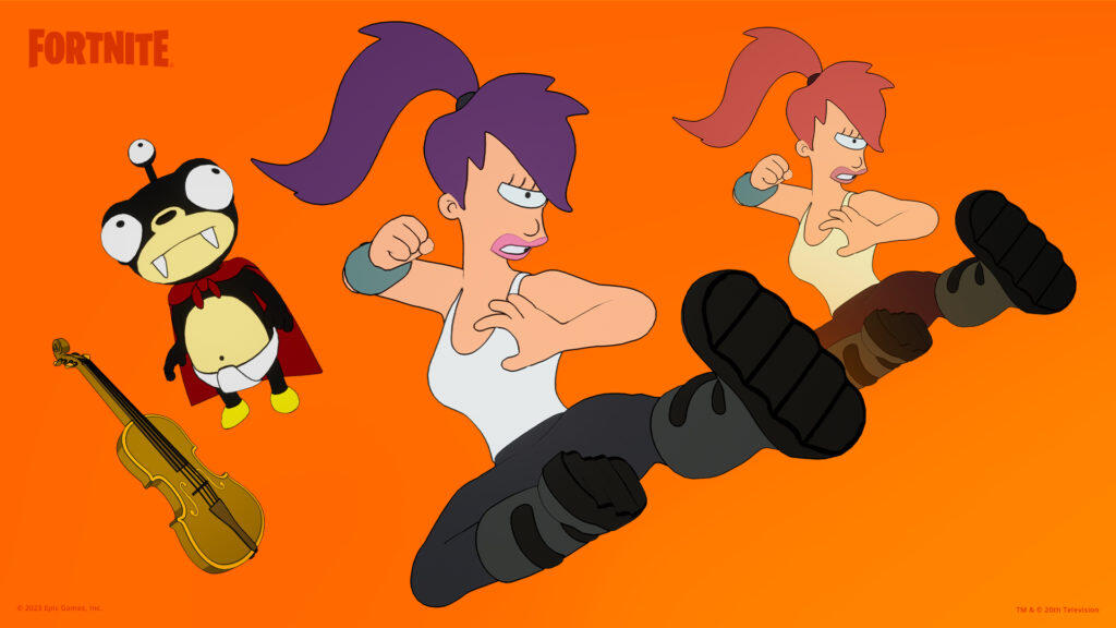 Futurama’s Bender, Fry, & Leela Outfits Arrive On The Fortnite Battle Royale Island 4 Turanga Leela Outfit and Accessories https://www.mkaugaming.com/futuramas-bender-fry-leela-outfits-arrive-on-the-fortnite-battle-royale-island/