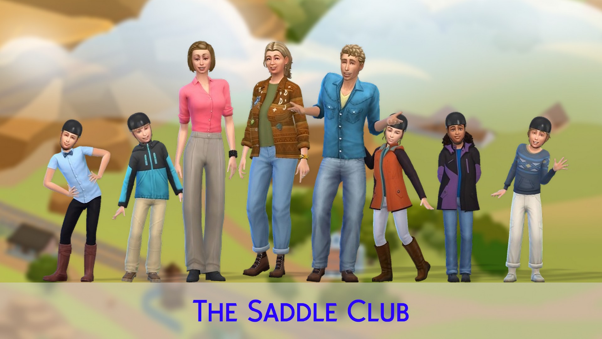 Hello World! Saddle Club Cast Reunite For The Sims Horse Ranch