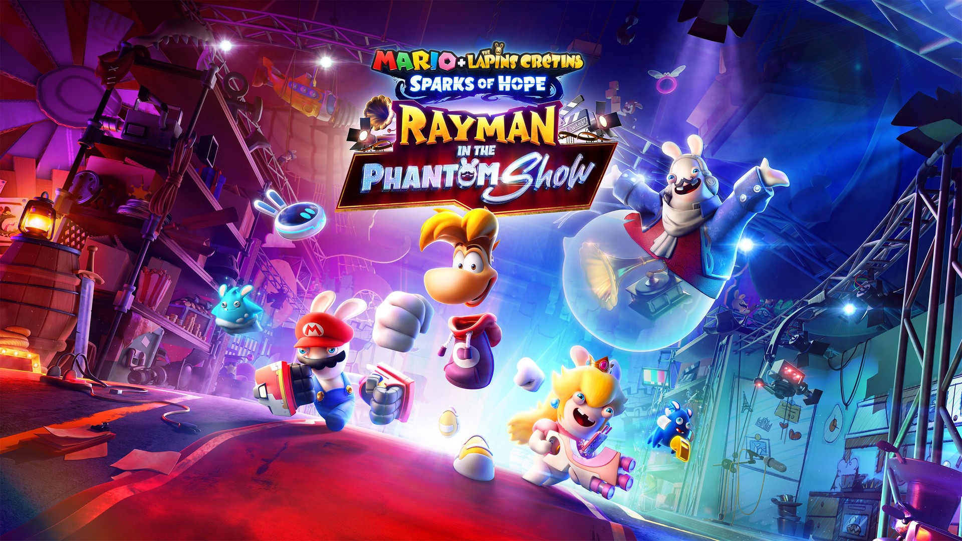 Mario + Rabbids Sparks Of Hope: Rayman In The Phantom Show Launches Today