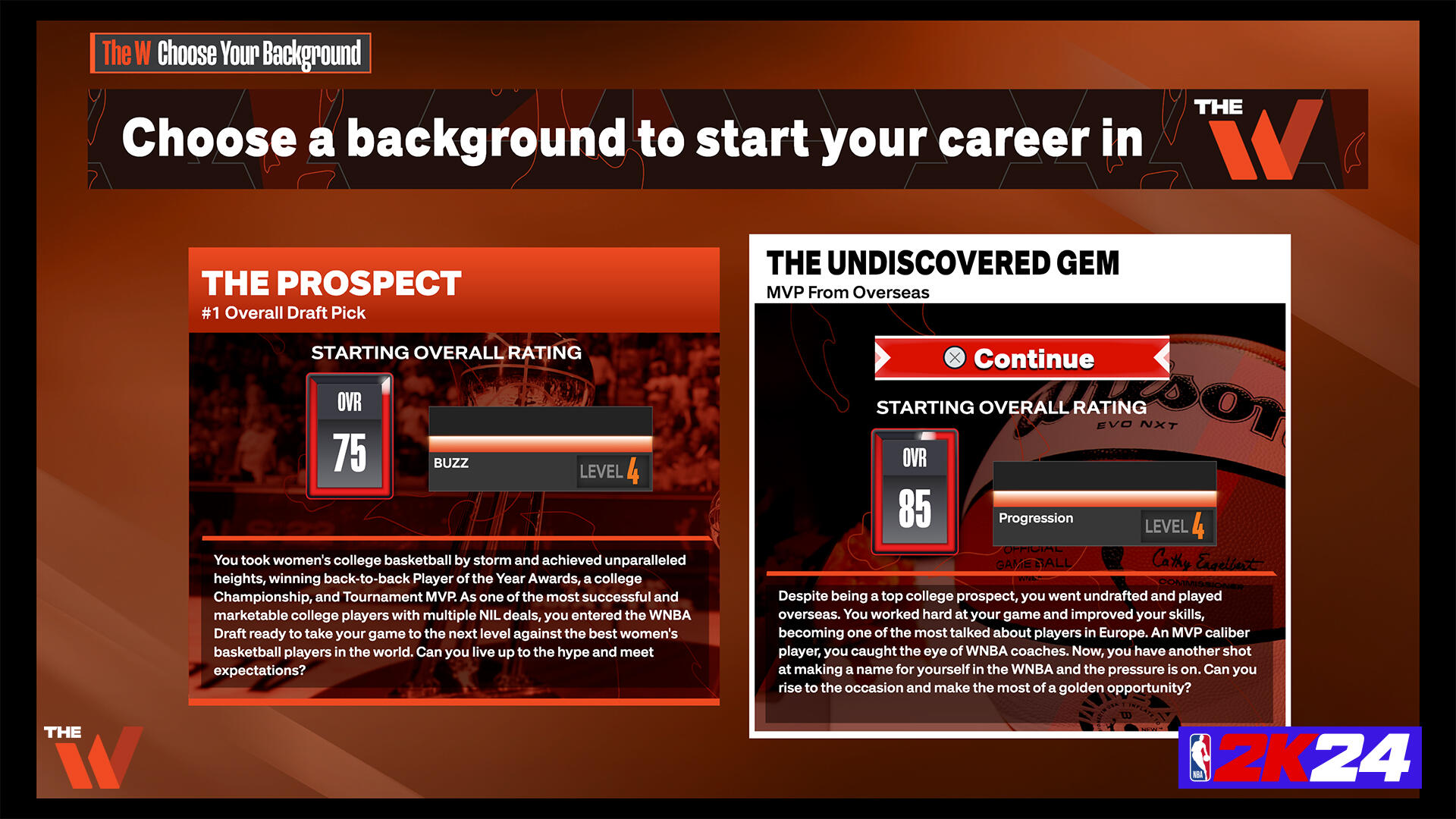 NBA 2K24 Introduces New Updates To MyNBA & The W For PlayStation 5 & Xbox Series X|S Consoles 3 NBA 2K24 The W Screenshot Pick Your Path https://www.mkaugaming.com/nba-2k24-introduces-new-updates-to-mynba-the-w-for-playstation-5-xbox-series-xs-consoles/
