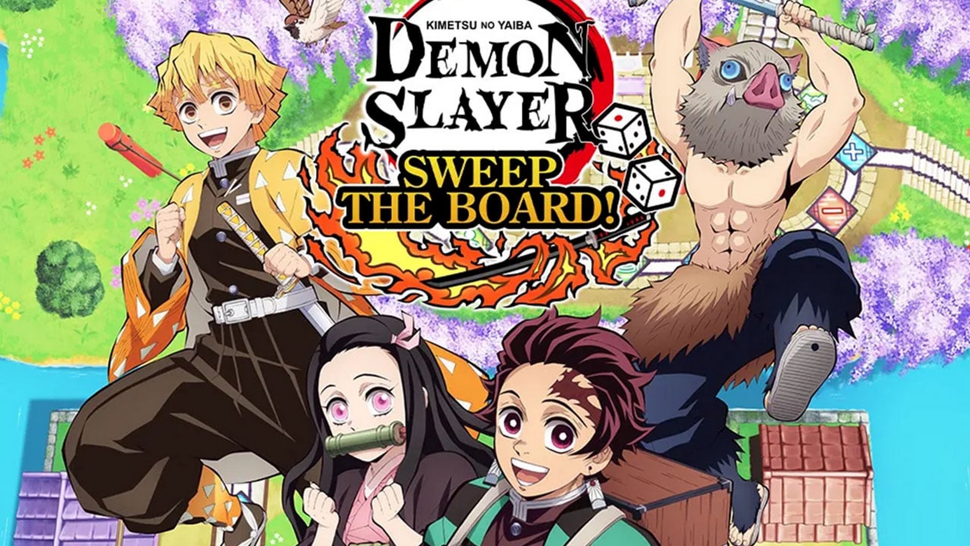 Demon Slayer Kimetsu No Yaiba Sweep The Board! Rolls To Nintendo