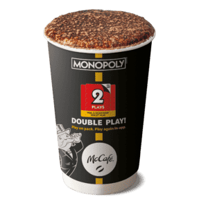 Game On! The Monopoly Game At Macca’s Has Returned 2 Cappuccino Large High Monopoly 2023 SMP https://www.mkaugaming.com/game-on-the-monopoly-game-at-maccas-has-returned/