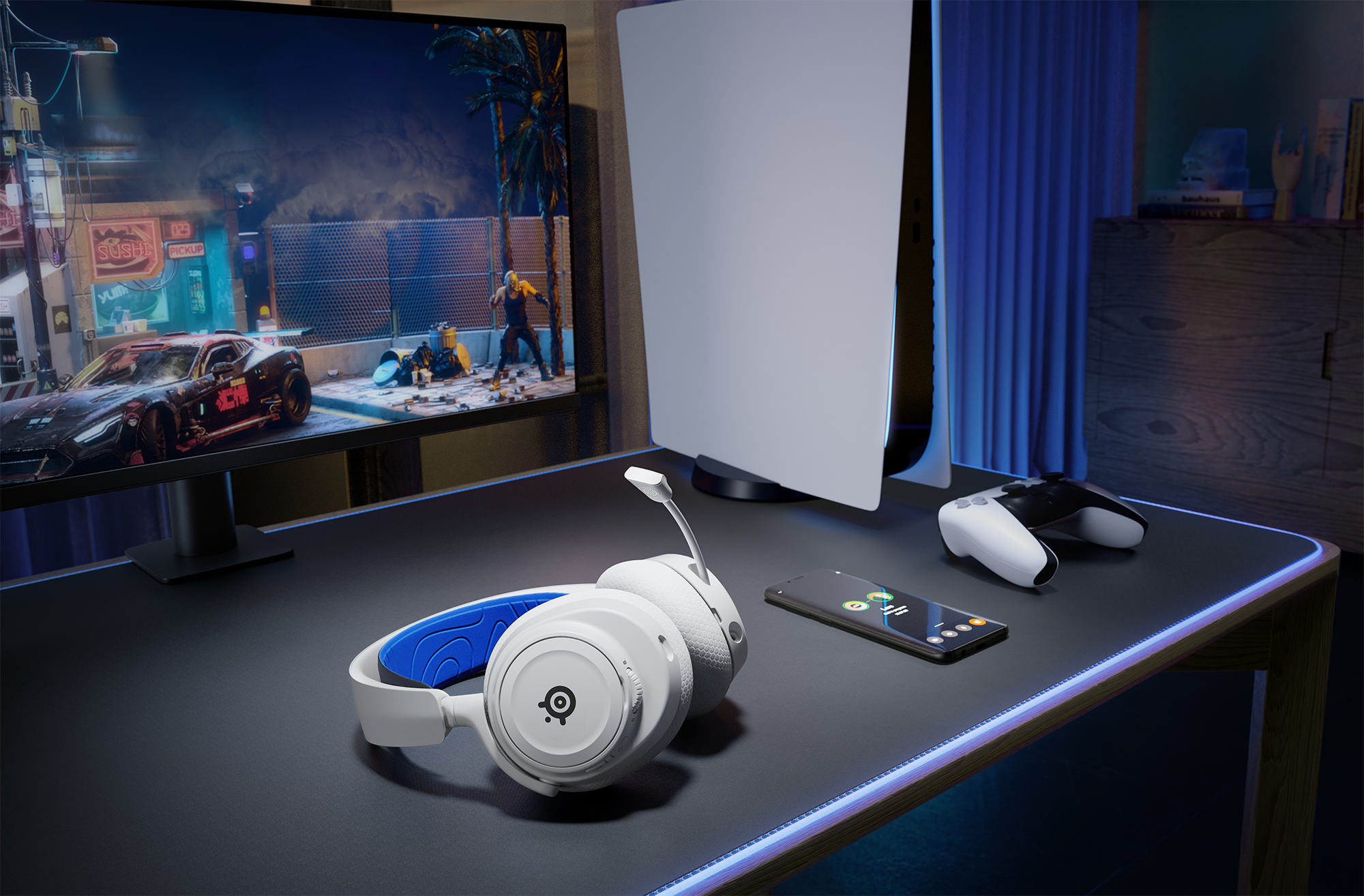 SteelSeries Unveils The Special Edition Arctis Nova 7 White Collection