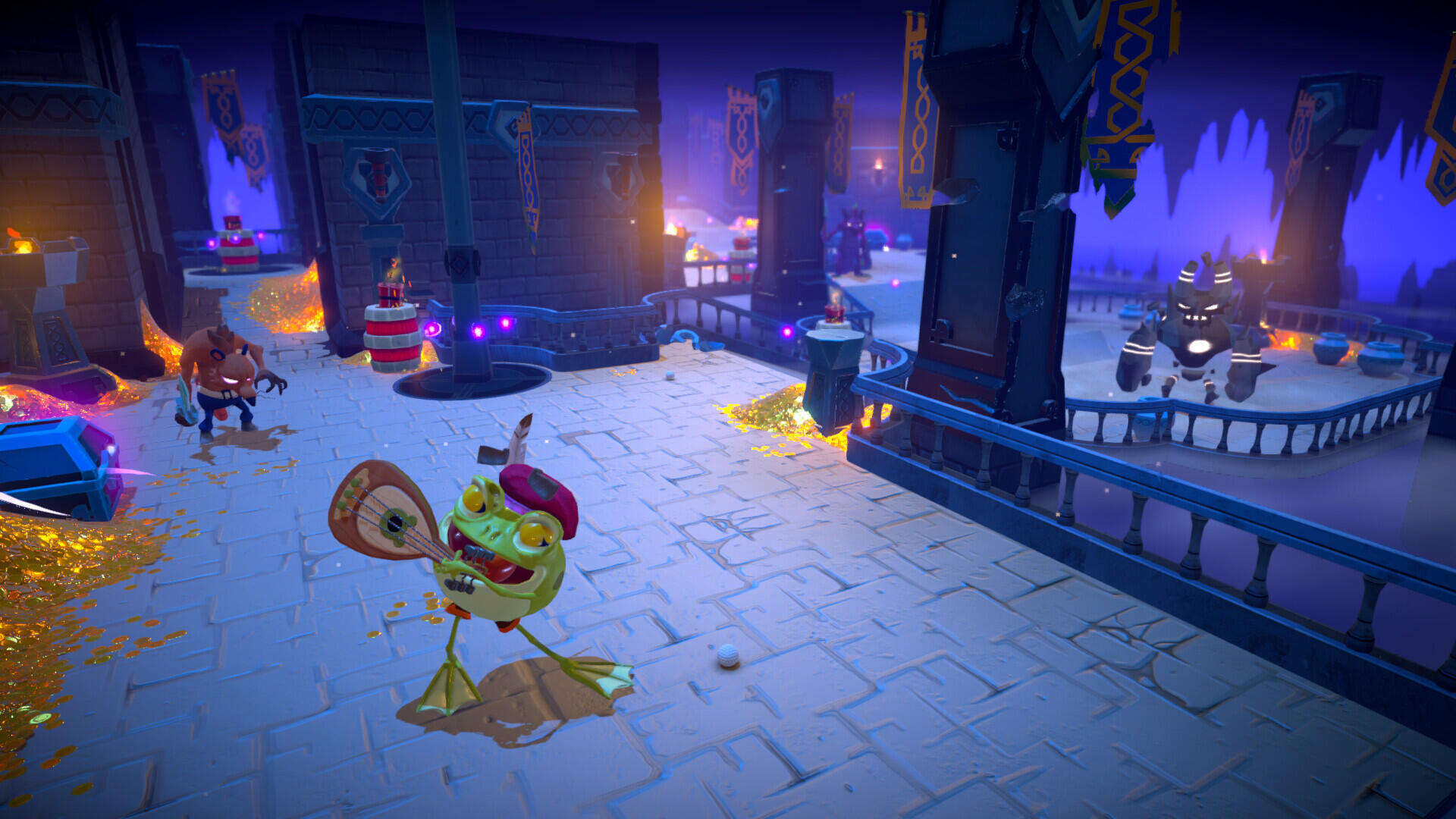 Dungeon Golf (Steam) - Review 2 https://www.mkaugaming.com/all-review-list/dungeon-golf-steam-review/