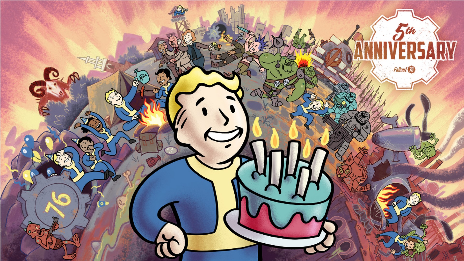 Fallout 76 Celebrates Fifth Anniversary With Festive In-Game Events & Rewards