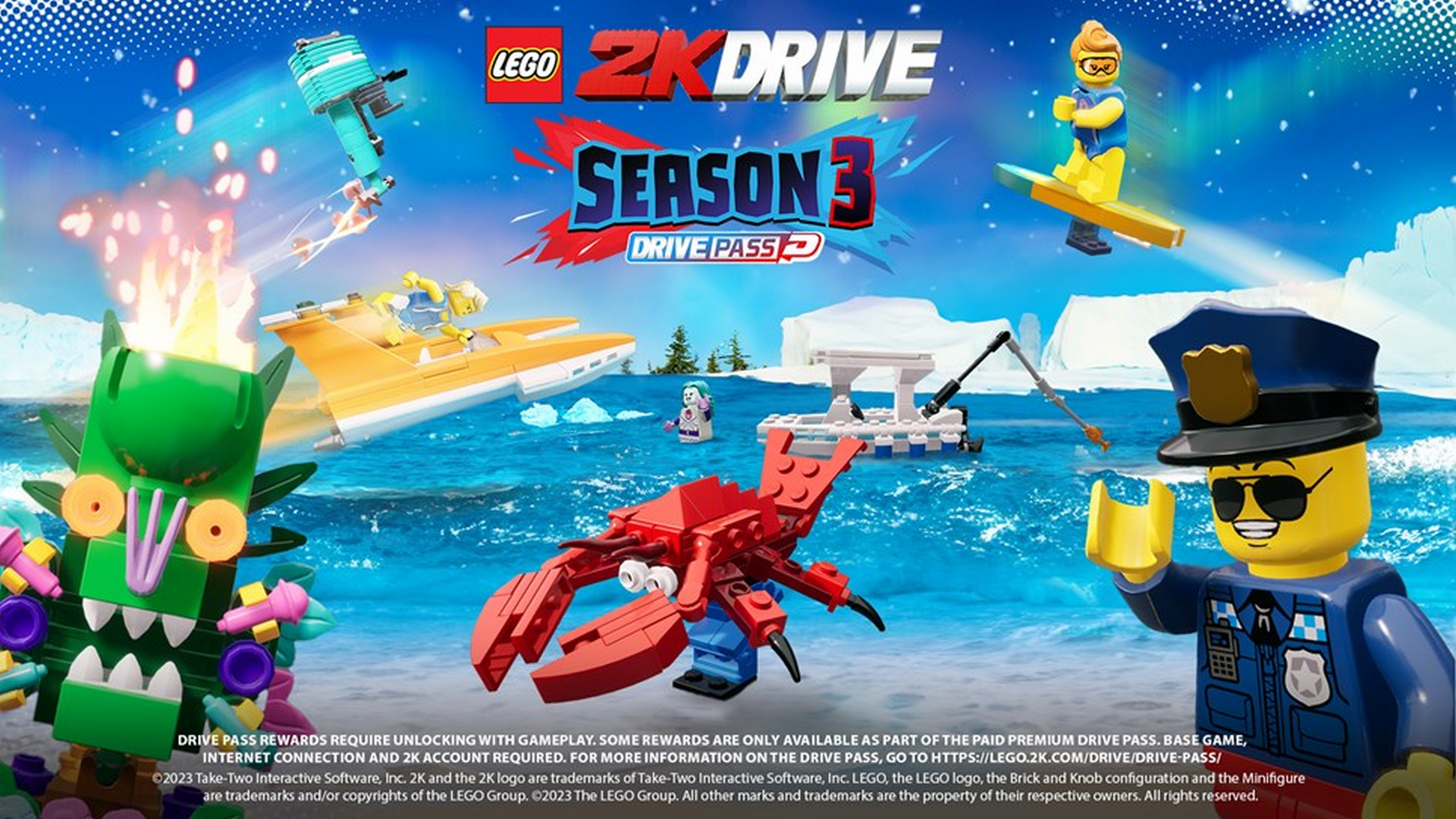 Drive Pass Season 3 For LEGO 2K Drive Arriving Wednesday