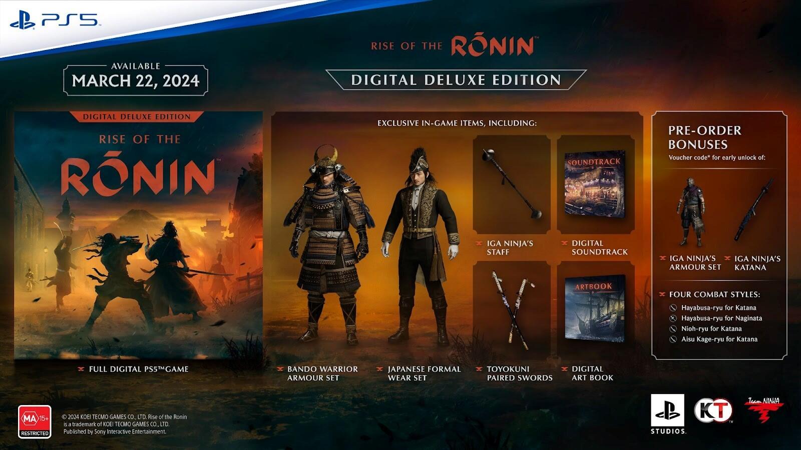 Rise Of The Ronin Arrives Only On PlayStation 5 March 22 1 gegag https://www.mkaugaming.com/rise-of-the-ronin-arrives-only-on-playstation-5-march-22/