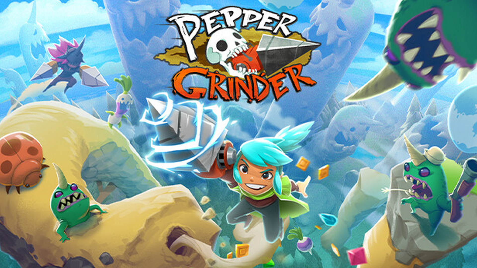 Pepper Grinder Drills Through PC & Nintendo Switch Today