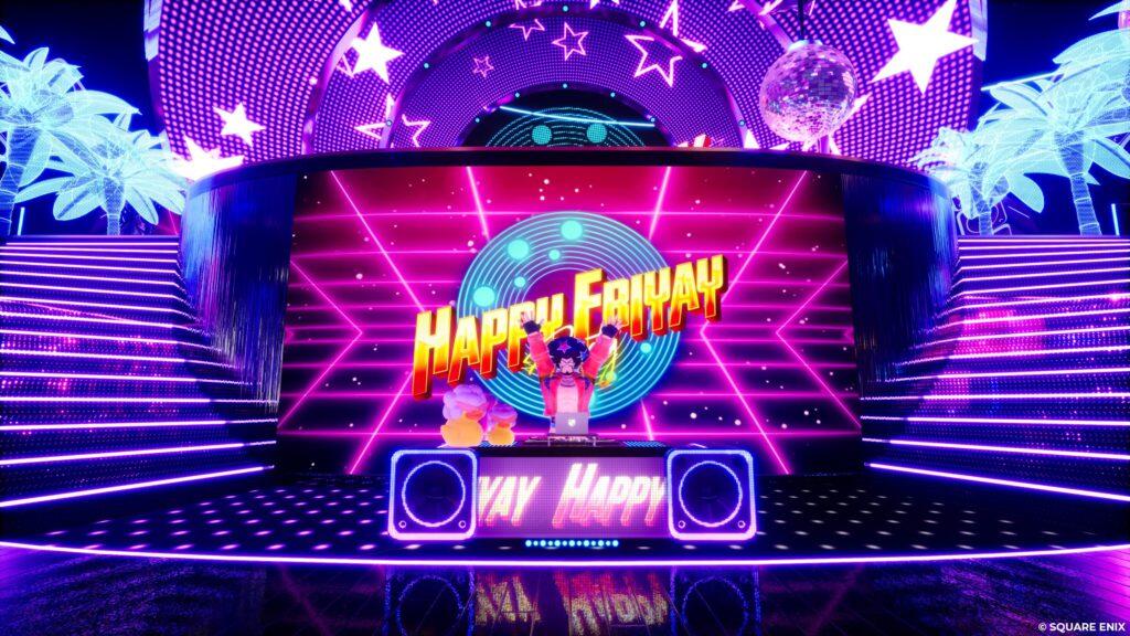 SQUARE ENIX Announces New FOAMSTARS Season 2 "GROOVY DISCO" Starts March 9 3 FOAMSTARS Happy FriYAY Party Legal png jpgcopy https://www.mkaugaming.com/square-enix-announces-new-foamstars-season-2-groovy-disco-starts-march-9/