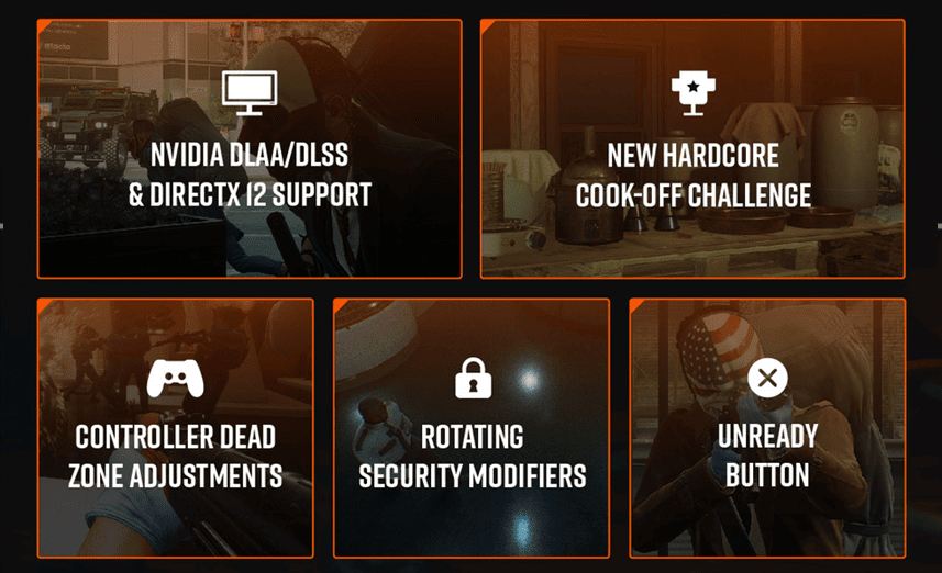 Payday 3 - First Patch Of “Operation Medic Bag” Out Now With First Improvements And Features 1 geag https://www.mkaugaming.com/payday-3-first-patch-of-operation-medic-bag-out-now-with-first-improvements-and-features/