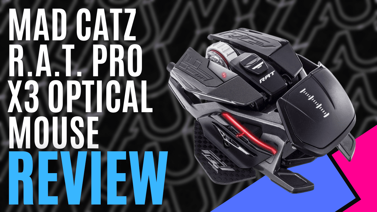 Mad Catz R.A.T. PRO X3 Optical Gaming Mouse (Hardware) - Review | MKAU ...