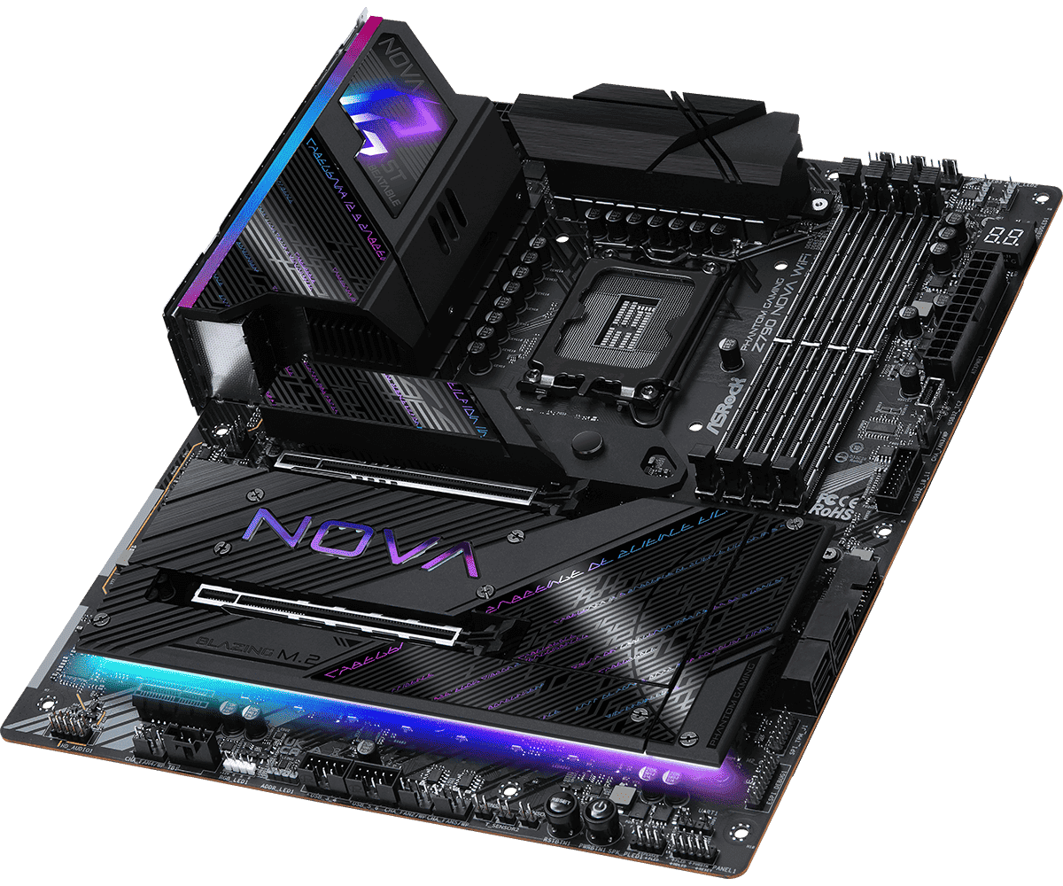 ASROCK Phantom Gaming Z790 Nova WiFi Motherboard (Hardware