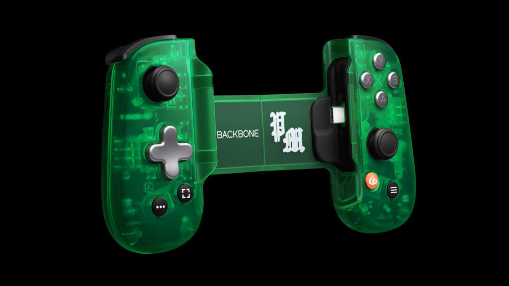 Post Malone Collaborates With Backbone For Limited Edition Controller - On Sale Tomorrow 4 03 Backbone PostMalone 3QTR https://www.mkaugaming.com/post-malone-collaborates-with-backbone-for-limited-edition-controller-on-sale-tomorrow/
