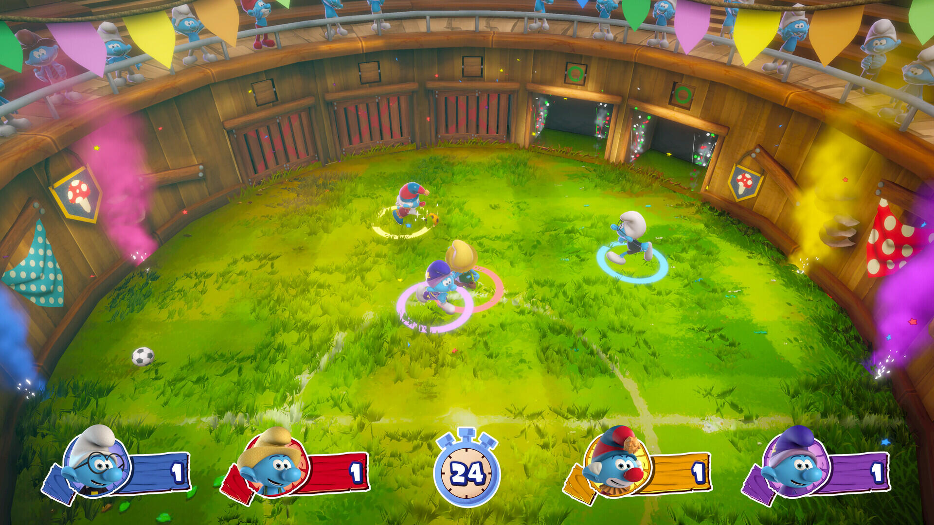 The Smurfs: Village Party (Nintendo Switch) - Review 3 https://www.mkaugaming.com/all-review-list/the-smurfs-village-party-nintendo-switch-review/