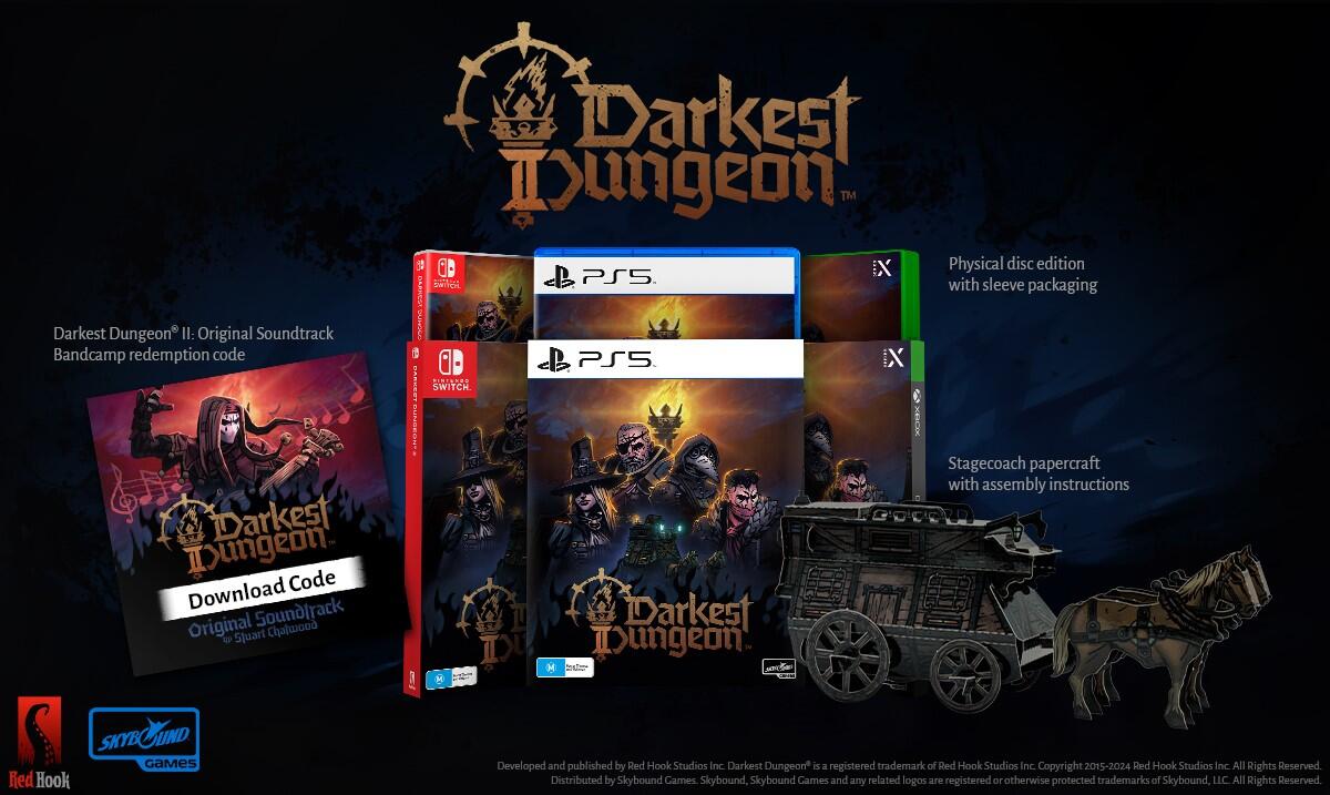 Skybound Games & Red Hook Studios Partner To Release Physical Edition Of Darkest Dungeon II On October 22nd 1 gea https://www.mkaugaming.com/skybound-games-red-hook-studios-partner-to-release-physical-edition-of-darkest-dungeon-ii-on-october-22nd/