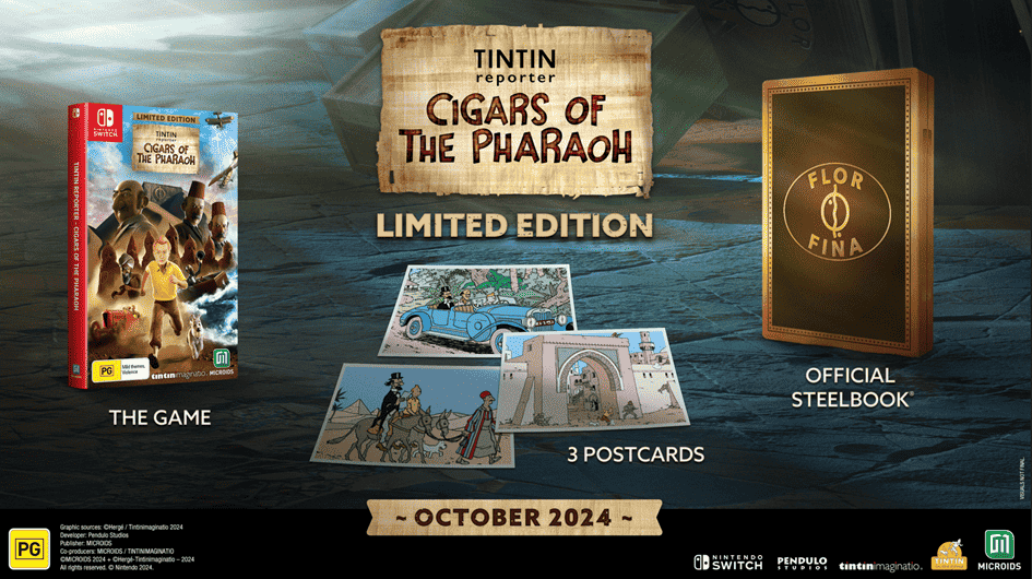 Tintin Reporter - Cigars Of The Pharaoh - Coming To Nintendo Switch On October 17 2024 1 rea https://www.mkaugaming.com/tintin-reporter-cigars-of-the-pharaoh-coming-to-nintendo-switch-on-october-17-2024/