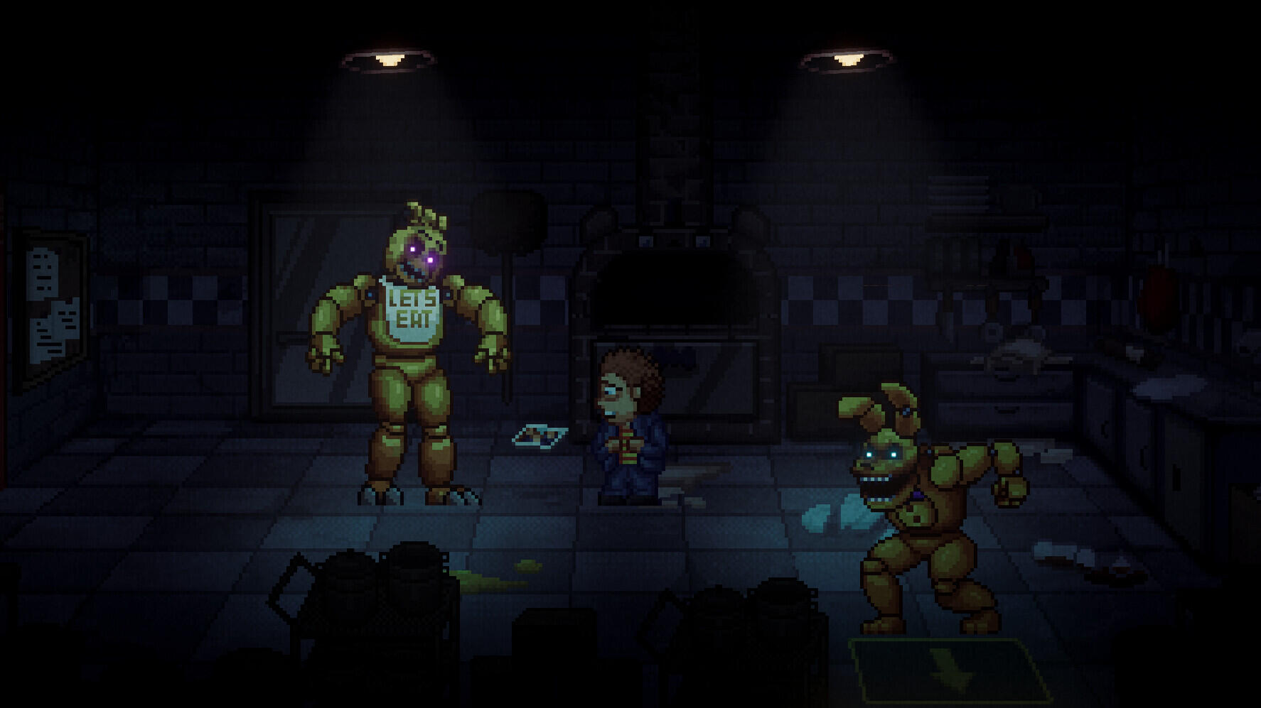 Five Nights at Freddy's: Into the Pit (Steam) - Review 2 https://www.mkaugaming.com/all-review-list/five-nights-at-freddys-into-the-pit-steam-review/