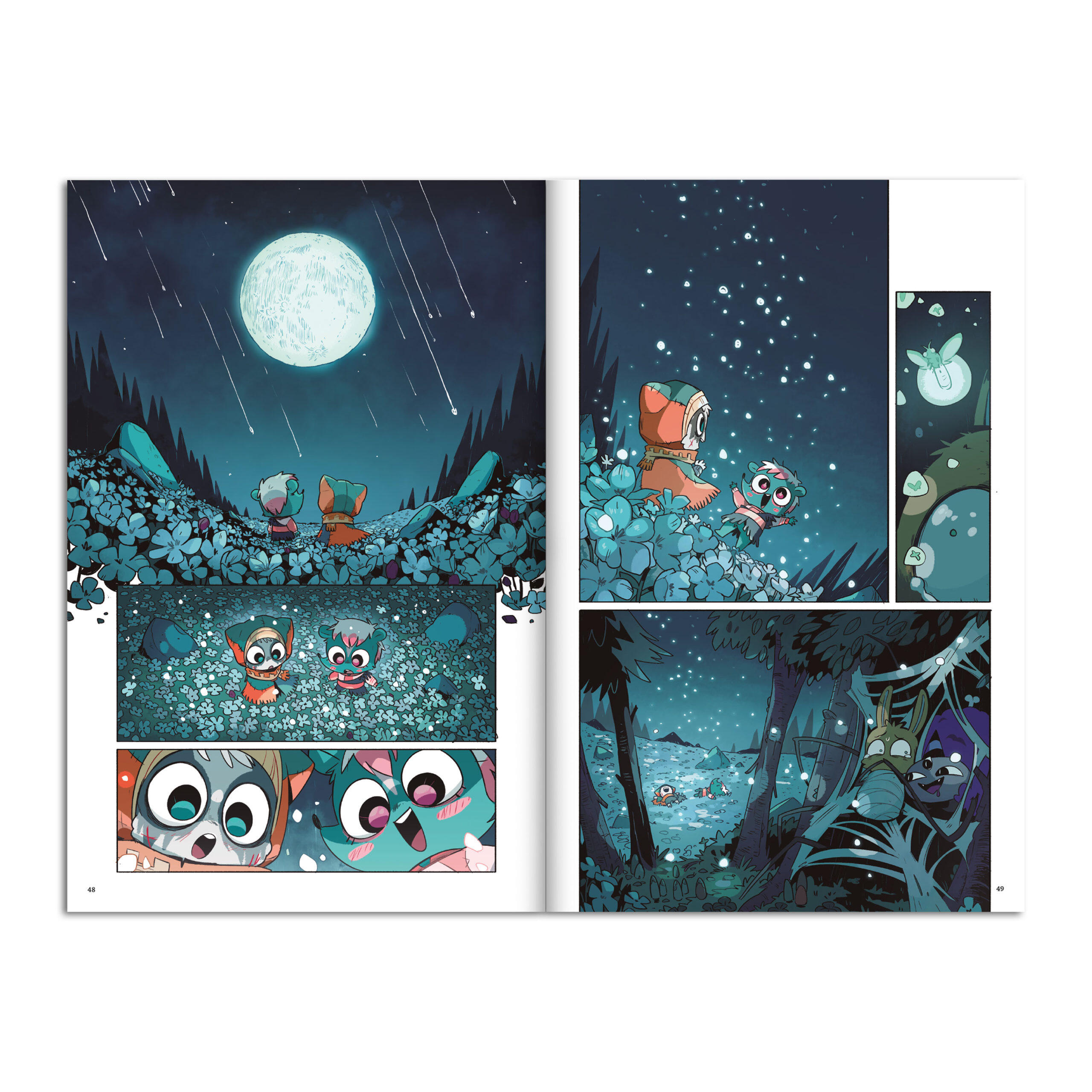Cult of the Lamb: Pilgrim, A Cursed New Physical Comic Book Based On The Hit Indie Cult Sim - Available To Order Now 3 Cult of the Lamb Pilgrim Book Deluxe Spread 3 scaled https://www.mkaugaming.com/cult-of-the-lamb-pilgrim-a-cursed-new-physical-comic-book-based-on-the-hit-indie-cult-sim-available-to-order-now/