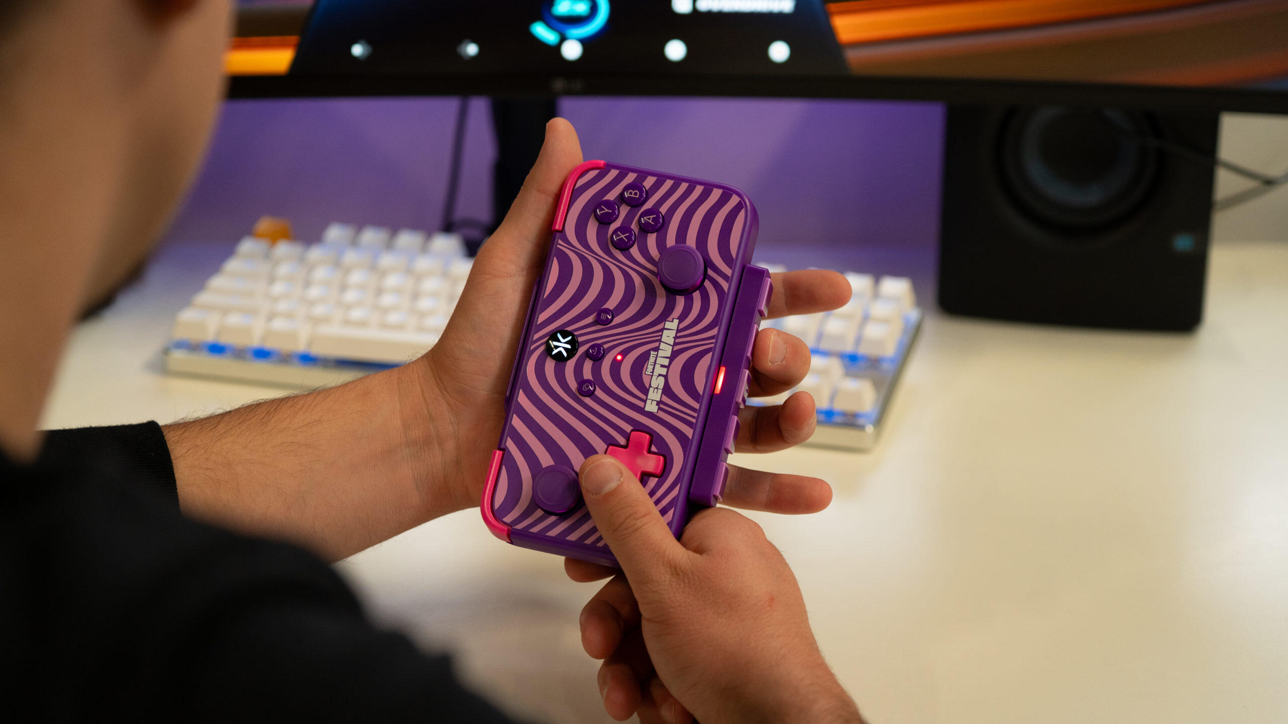 Introducing The CRKD NEO S Purple Wave Edition, Compatible With Fortnite Festival 2 NEO Purple Wave Edition on PC scaled https://www.mkaugaming.com/introducing-the-crkd-neo-s-purple-wave-edition-compatible-with-fortnite-festival/