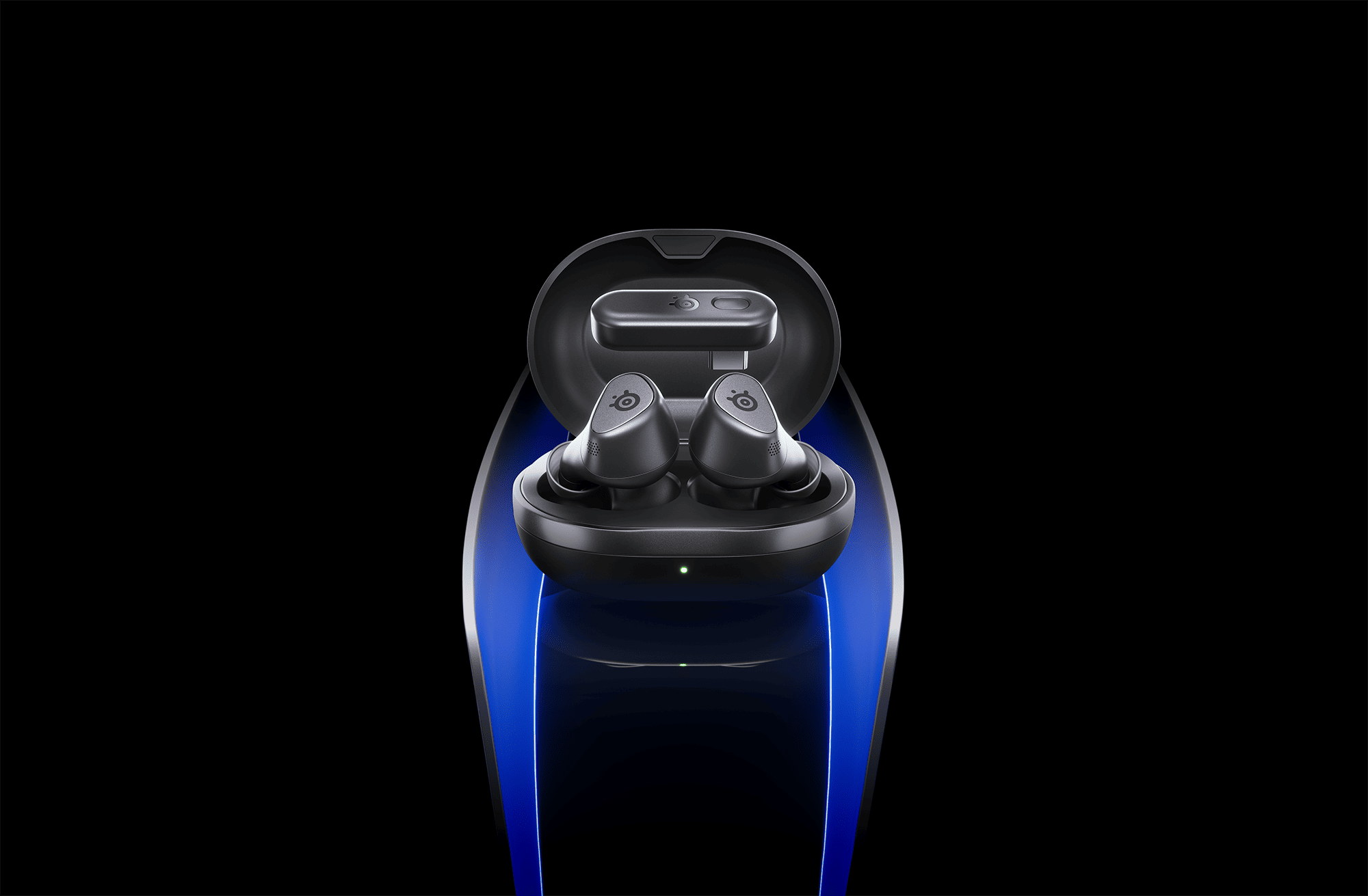 SteelSeries Arctis GameBuds For PlayStation (Hardware) - Review 4 arctis gamebuds black hero on top ps5 1 https://www.mkaugaming.com/all-review-list/steelseries-arctis-gamebuds-for-playstation-hardware-review/
