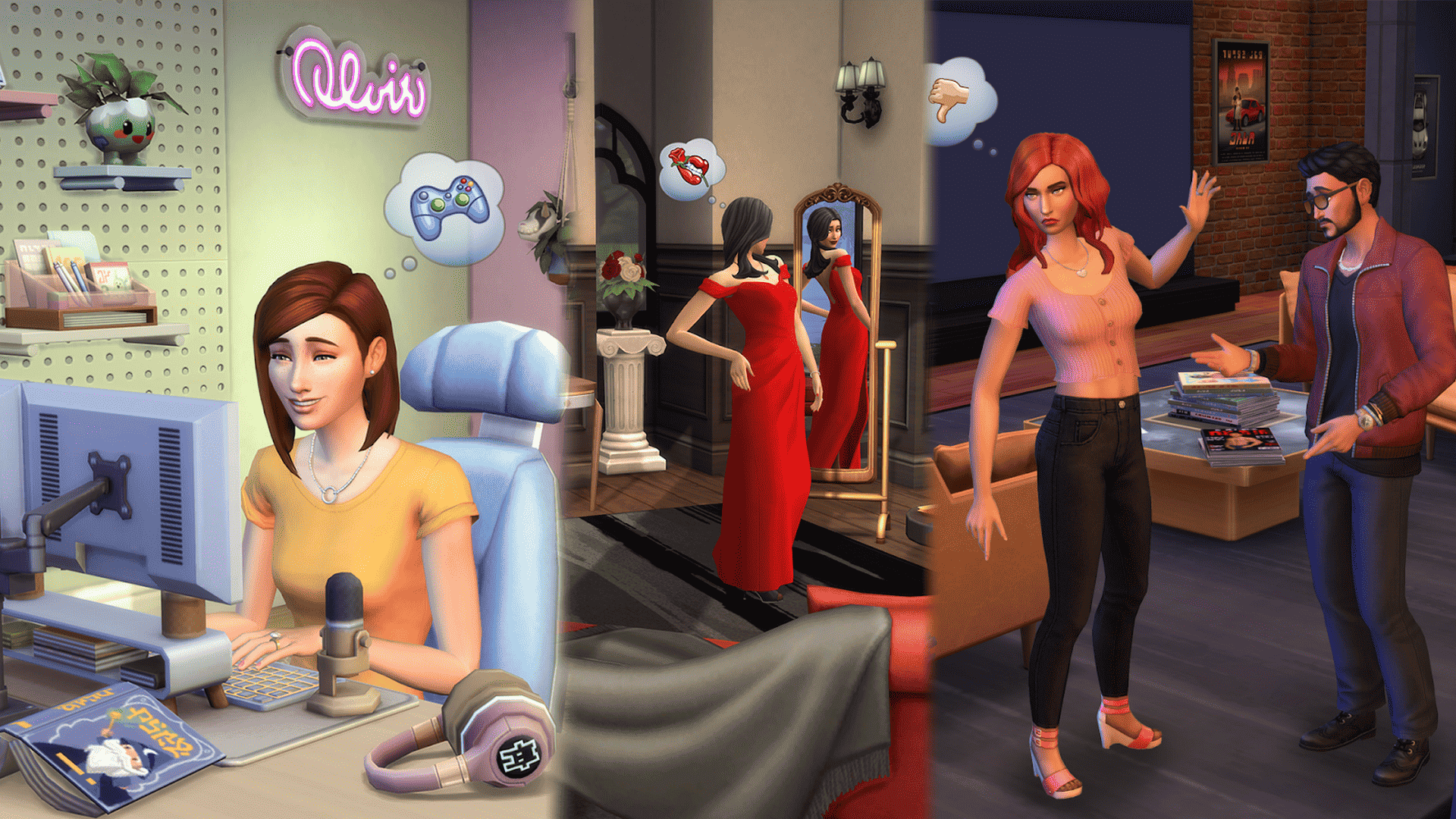 The Sims 4 Reveals Comfy Gamer Kit With Lilsimsie, Secret Sanctuary and Casanova Cave Kits – Available Now