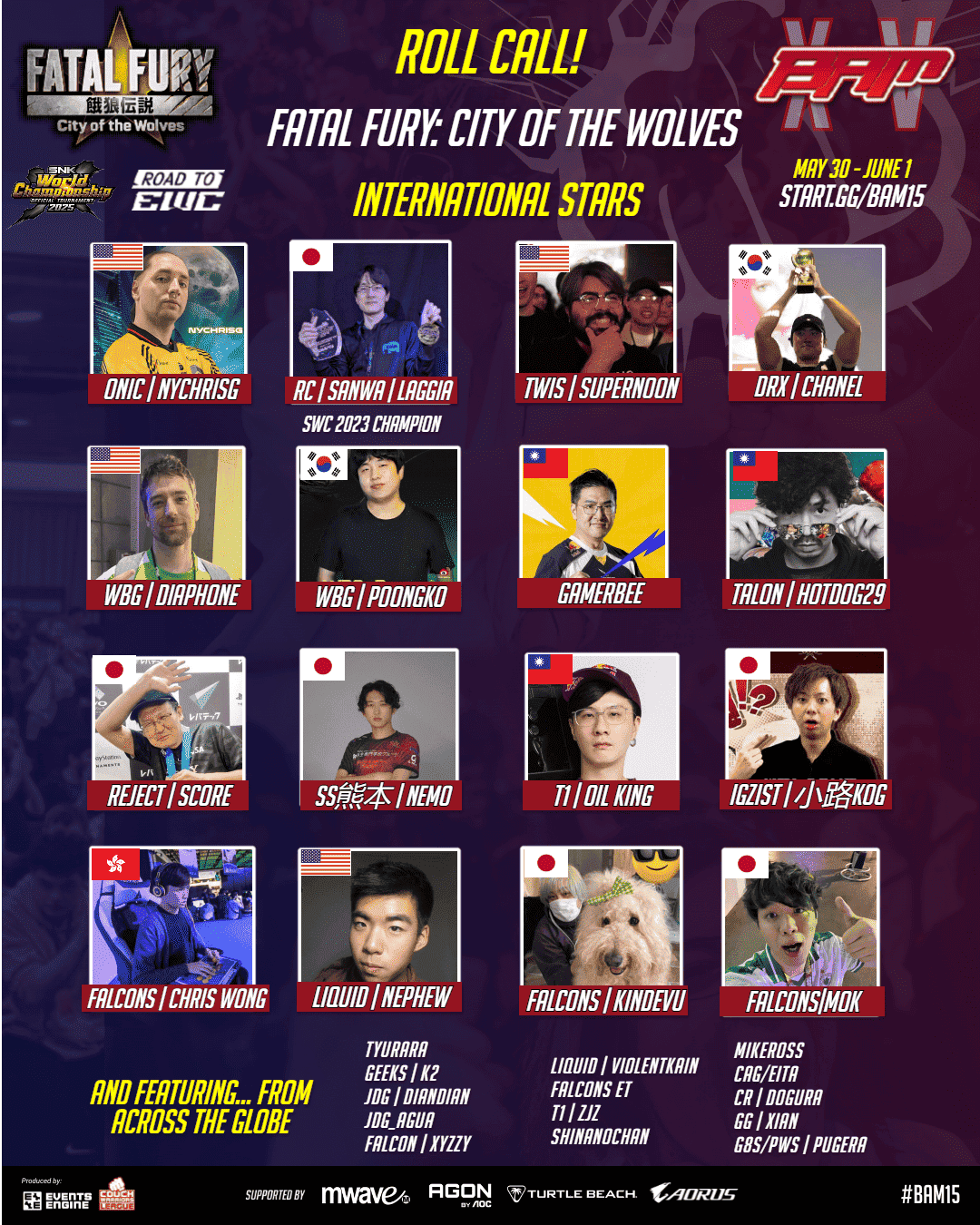 BAM, Australia's Global Fighting Game Major, Reaches 15th Anniversary This Weekend 2 BAM FFCOTW https://www.mkaugaming.com/bam-australias-global-fighting-game-major-reaches-15th-anniversary-this-weekend/