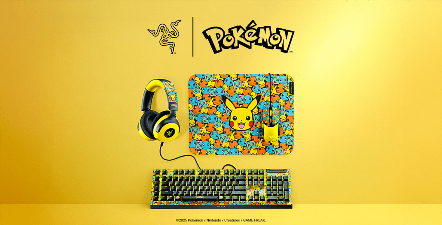 The Wait Is Over – The RAZER | POKÉMON Collection Launches In More Markets Around The World