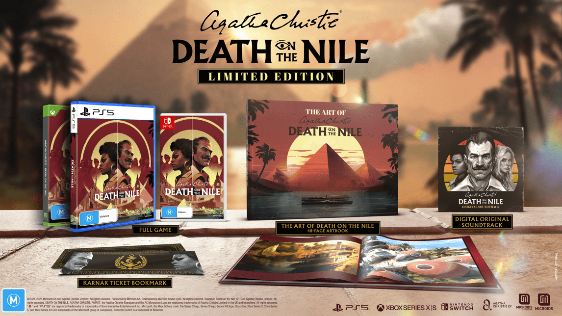 Agatha Christie - Death On The Nile Reveals Its Release Date & Limited Edition 1 gega 1 https://www.mkaugaming.com/agatha-christie-death-on-the-nile-reveals-its-release-date-limited-edition/