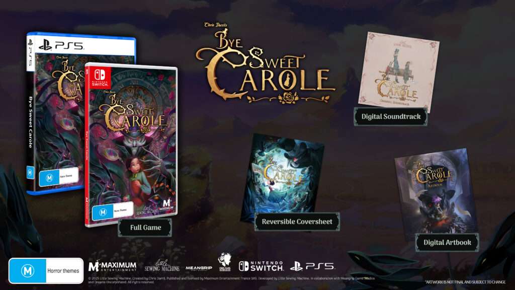 Horror Adventure Game Bye Sweet Carole Sets October 9 Release Date 1 BSC BeautyShot 3840x2160 AUS https://www.mkaugaming.com/horror-adventure-game-bye-sweet-carole-sets-october-9-release-date/