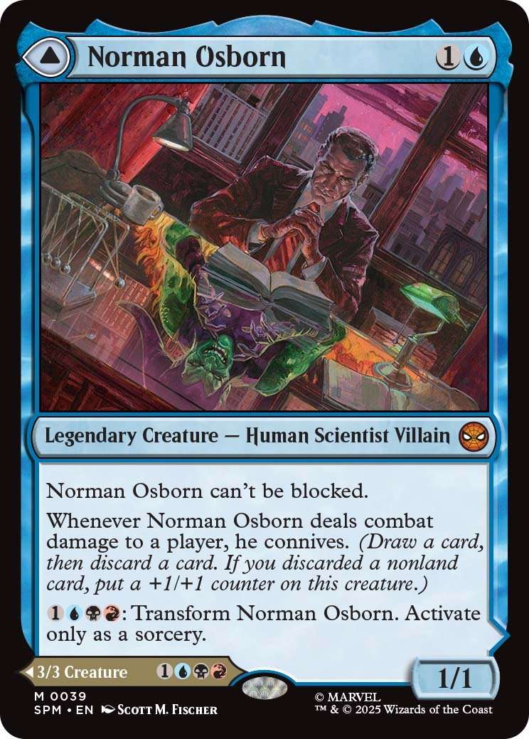 Magic: The Gathering - Marvel’s Spider-Man Debuts at PAX West 7 Norman Osborn EN main https://www.mkaugaming.com/magic-the-gathering-marvels-spider-man-debuts-at-pax-west/