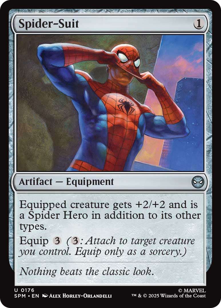 Magic: The Gathering - Marvel’s Spider-Man Debuts at PAX West 10 Spider Suit EN HRR https://www.mkaugaming.com/magic-the-gathering-marvels-spider-man-debuts-at-pax-west/