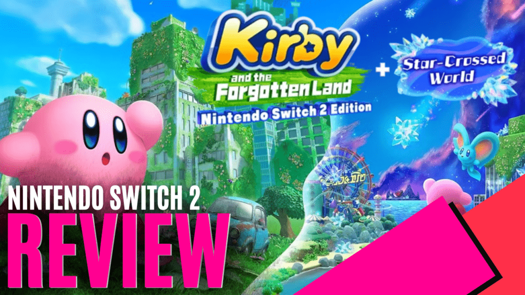 YouTube Thumbnails 2025 08 31T132013.823 https://www.mkaugaming.com/all-review-list/kirby-and-the-forgotten-land-star-crossed-world-nintendo-switch-2-review/