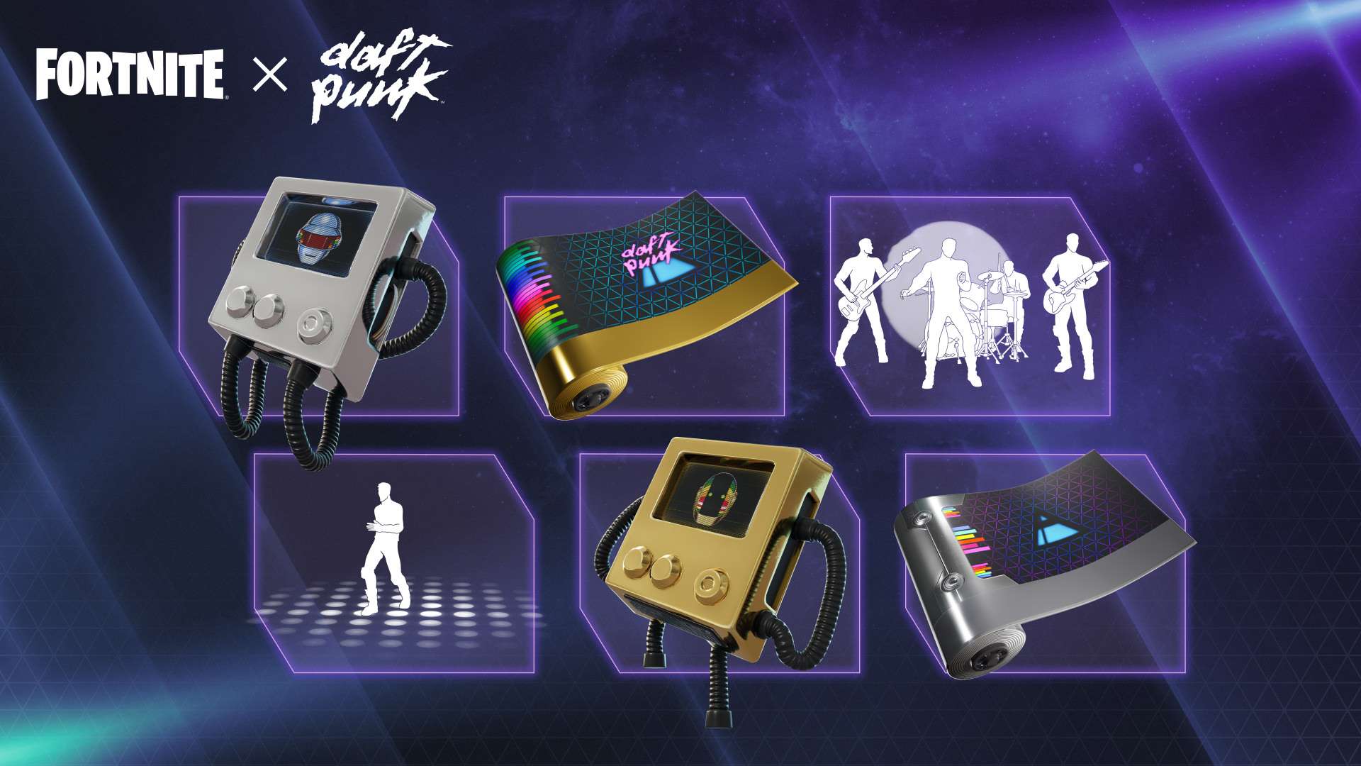 New Daft Punk Experience In Fortnite Pays Tribute To The Iconic Duo - Launches On September 27 2 ItemShop Accessories https://www.mkaugaming.com/new-daft-punk-experience-in-fortnite-pays-tribute-to-the-iconic-duo-launches-on-september-27/