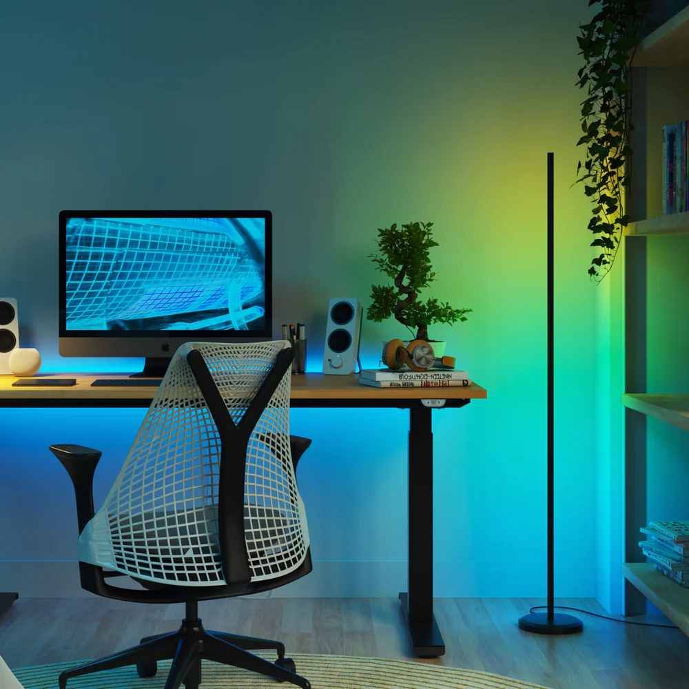 Nanoleaf Matter Smart Multicolor Floor Lamp (Hardware) - Review 3 02 nanoleaf floor lamp rgb desktop 2x e25d4a41 3207 447e 9c22 a6a8b8526f4a https://www.mkaugaming.com/all-review-list/nanoleaf-matter-smart-multicolor-floor-lamp-hardware-review/