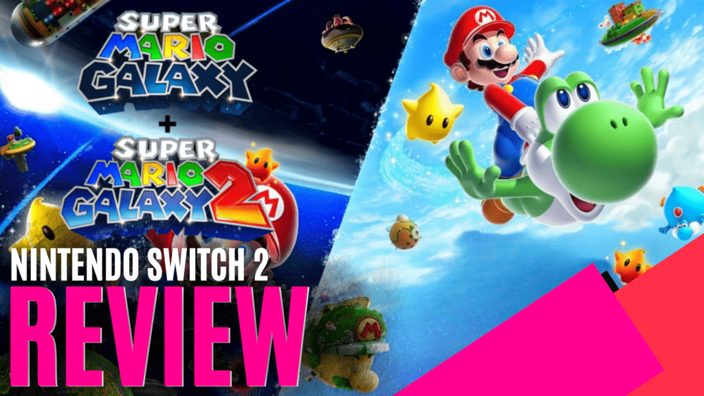 Copy of YouTube Thumbnails 6 https://www.mkaugaming.com/all-review-list/super-mario-galaxy-super-mario-galaxy-2-nintendo-switch-2-review/