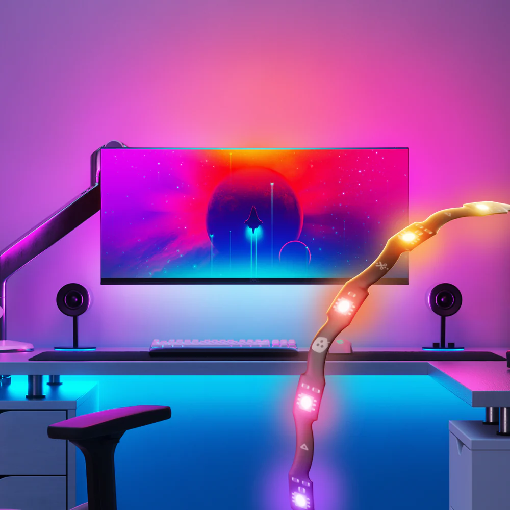 Nanoleaf PC Screen Mirror Lightstrip (Hardware) - Review 5 PC Screen Mirror LS Hero https://www.mkaugaming.com/all-review-list/nanoleaf-pc-screen-mirror-lightstrip-hardware-review/