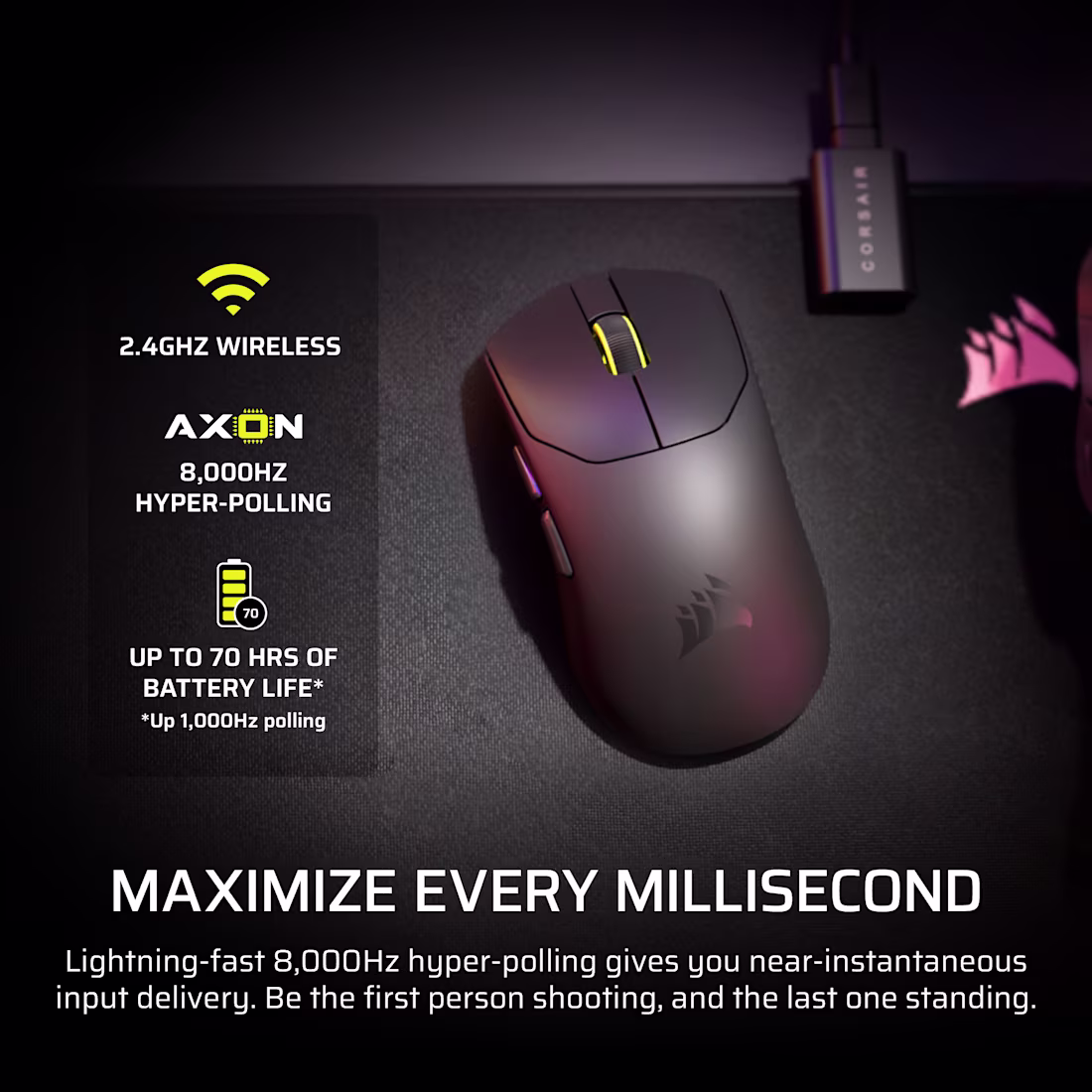 Corsair SABRE v2 PRO Ultralight Wireless Gaming Mouse (Hardware) - Review 3 CH 931G000 WW 05 https://www.mkaugaming.com/all-review-list/corsair-sabre-v2-pro-ultralight-wireless-gaming-mouse-hardware-review/