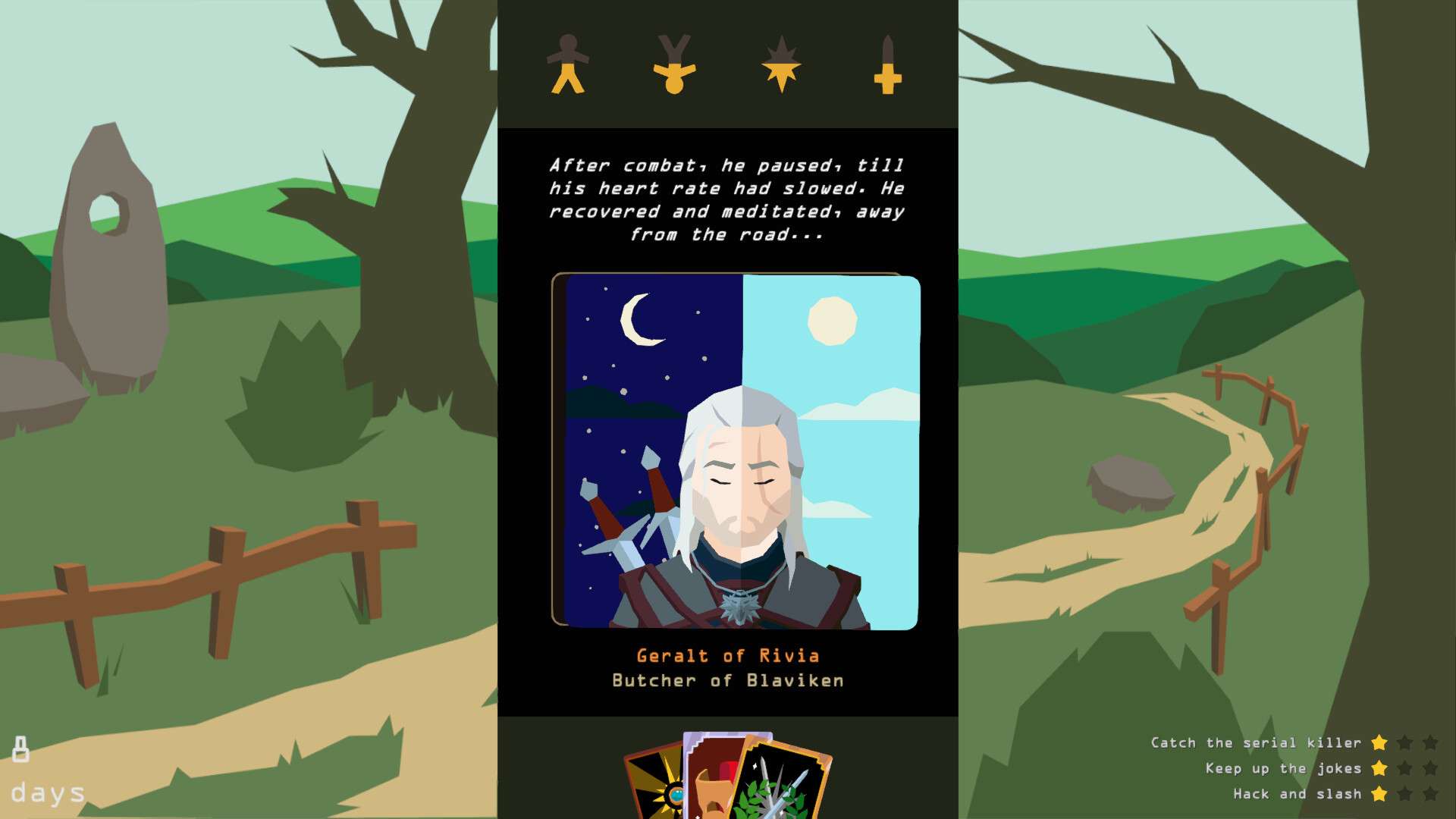 Reigns: The Witcher (Steam) - Review 2 G2 https://www.mkaugaming.com/all-review-list/reigns-the-witcher-steam-review/