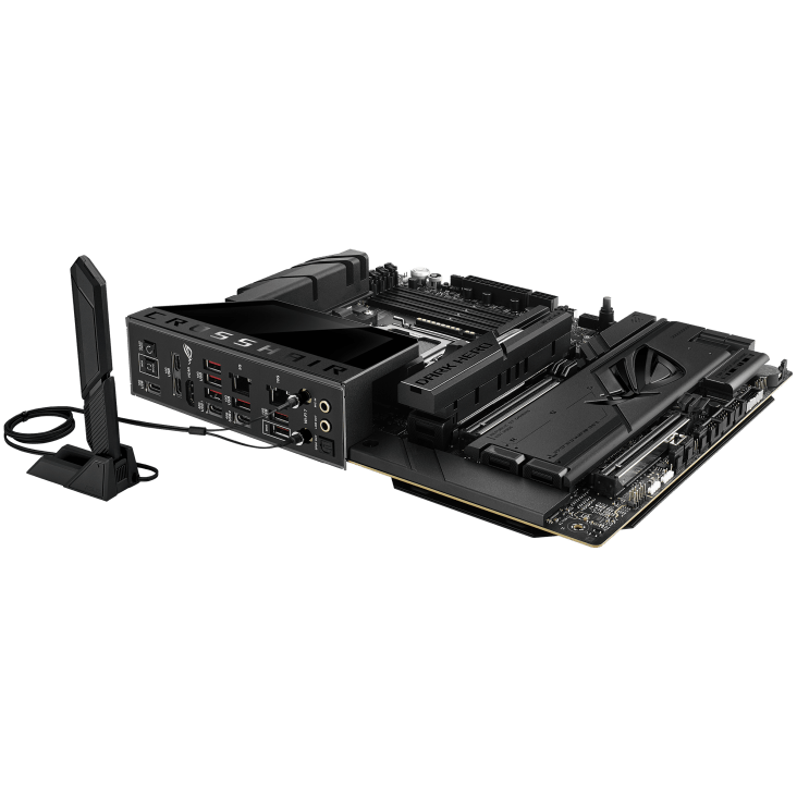 ROG Crosshair X870E Dark Hero Motherboard (Hardware) - Review 8 h732 4 https://www.mkaugaming.com/all-review-list/rog-crosshair-x870e-dark-hero-motherboard-hardware-review/