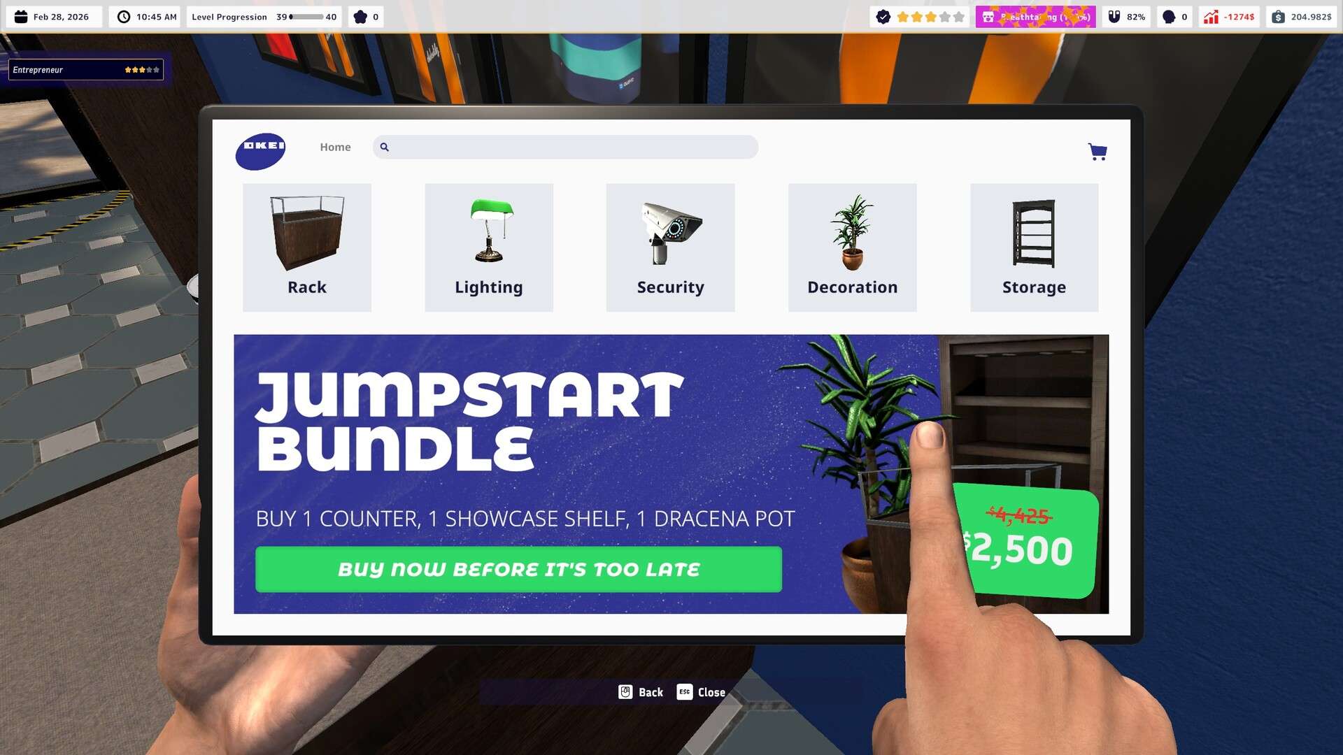 PPBSim3 https://www.mkaugaming.com/all-review-list/pawnbroker-simulator-steam-review/