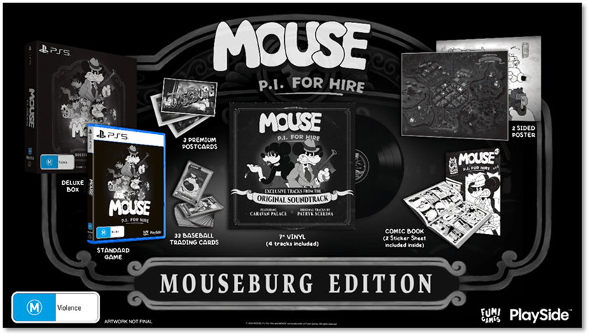MOUSE: P.I. For Hire Physical Editions Coming 10th July 1 geagag https://www.mkaugaming.com/mouse-p-i-for-hire-physical-editions-coming-10th-july/