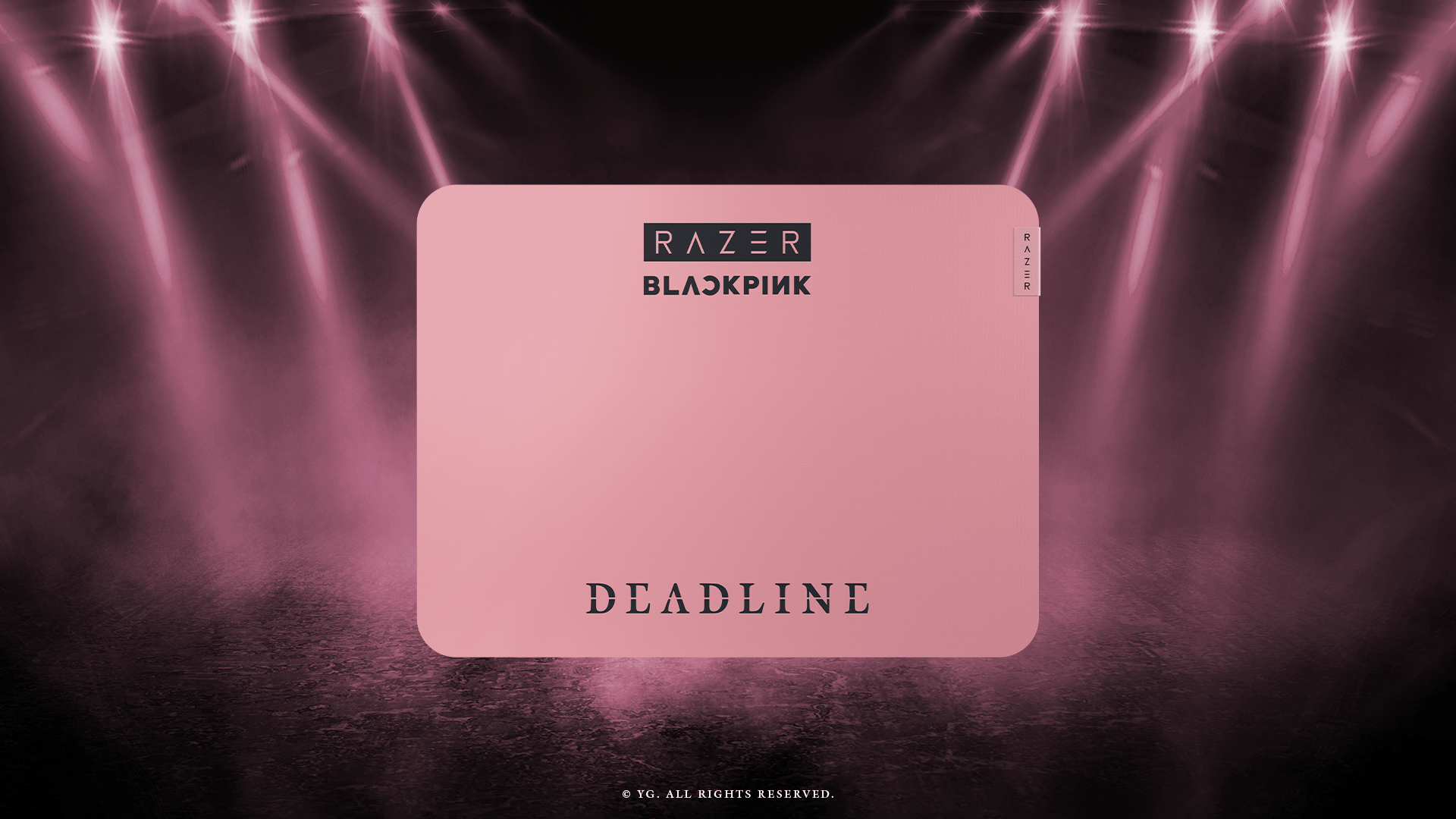 Play In Pink: BLACKPINK X Razer Collection Opens For Sales 3 BLACKPINK GigantusV2 Mouse Pad https://www.mkaugaming.com/play-in-pink-blackpink-x-razer-collection-opens-for-sales/
