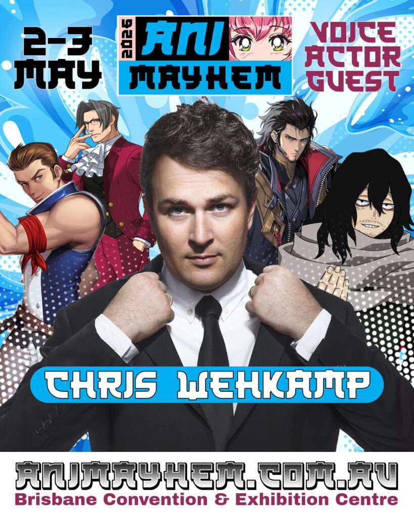 AniMayhem Debuts In Brisbane With International Guests, Live Performances and Immersive Fan Experiences 3 Chris Wehkamp Animayhem https://www.mkaugaming.com/animayhem-debuts-in-brisbane-with-international-guests-live-performances-and-immersive-fan-experiences/