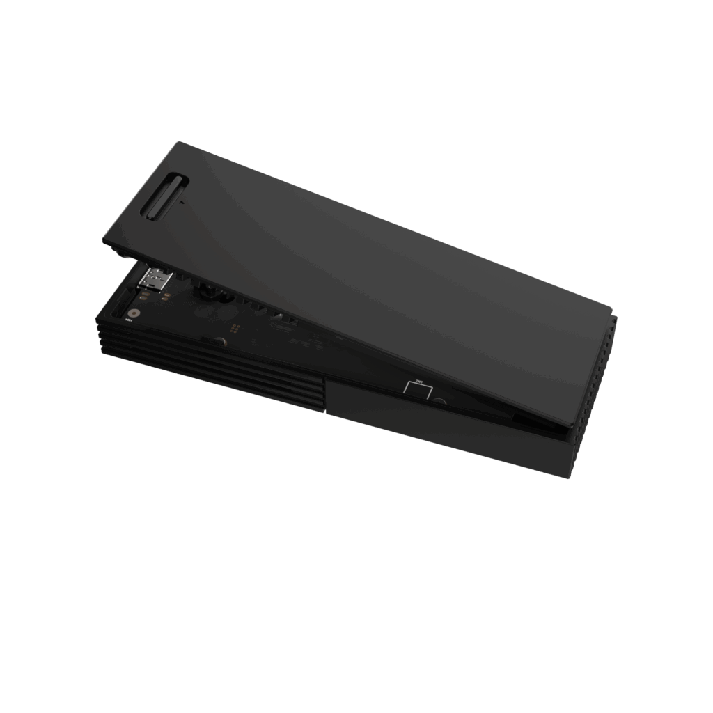 ASUS Announces ProArt PA40SU USB4 SSD Enclosure 1 PA40SU Front Open https://www.mkaugaming.com/asus-announces-proart-pa40su-usb4-ssd-enclosure/