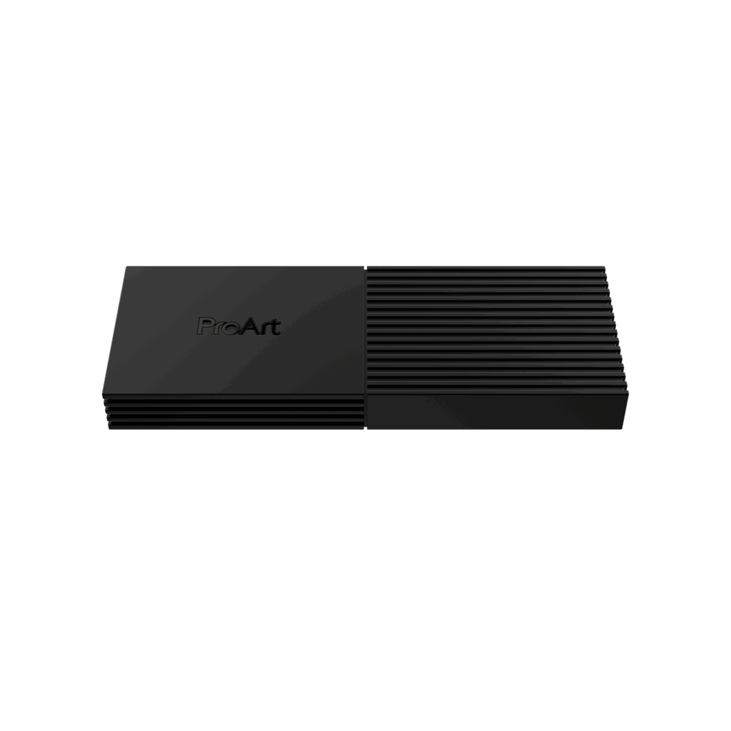 ASUS Announces ProArt PA40SU USB4 SSD Enclosure 3 PA40SU Top Front https://www.mkaugaming.com/asus-announces-proart-pa40su-usb4-ssd-enclosure/